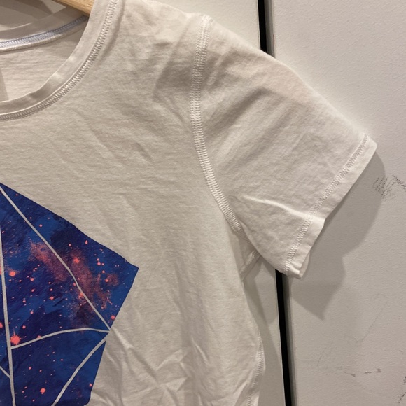 Ivivva White with Blue, Purple & Pink Short Sleeved Tee - Picture 4 of 7